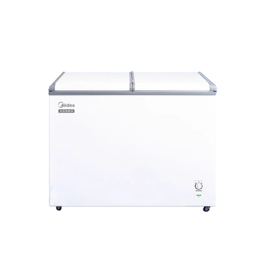 美的卧式双温家用冷冻冰柜220升