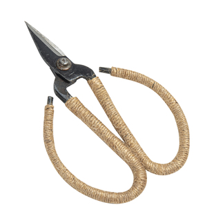 寒居复古手工铁艺小剪刀茶用剪刀复古怀旧花艺剪刀铁剪子茶道配件