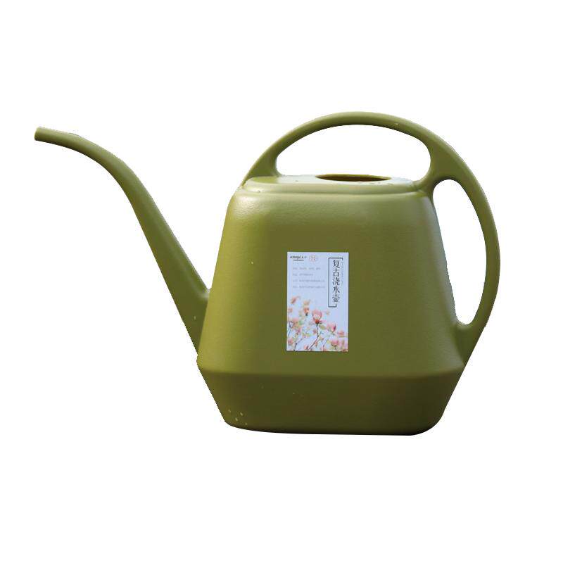 4L大容量长嘴浇水壶塑料园艺工具