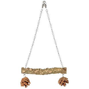 鹦鹉玩具鸟用品秋千解闷自嗨吊环磨爪站杆虎皮牡丹小太阳鸟笼装饰