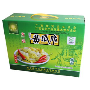 龙三钱黄瓜脆钦州灵山黄瓜皮广西特产腌制泡菜脆爽下饭开味菜即食