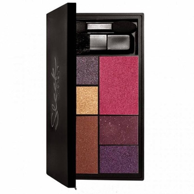 12珠光哑光sleek12色眼影盘修饰