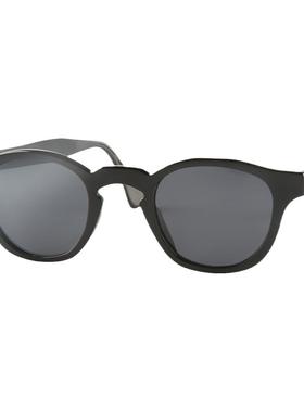 旅游度假开车驾驶黑色大框显瘦防紫外线抗UV牛角偏光墨镜太阳镜