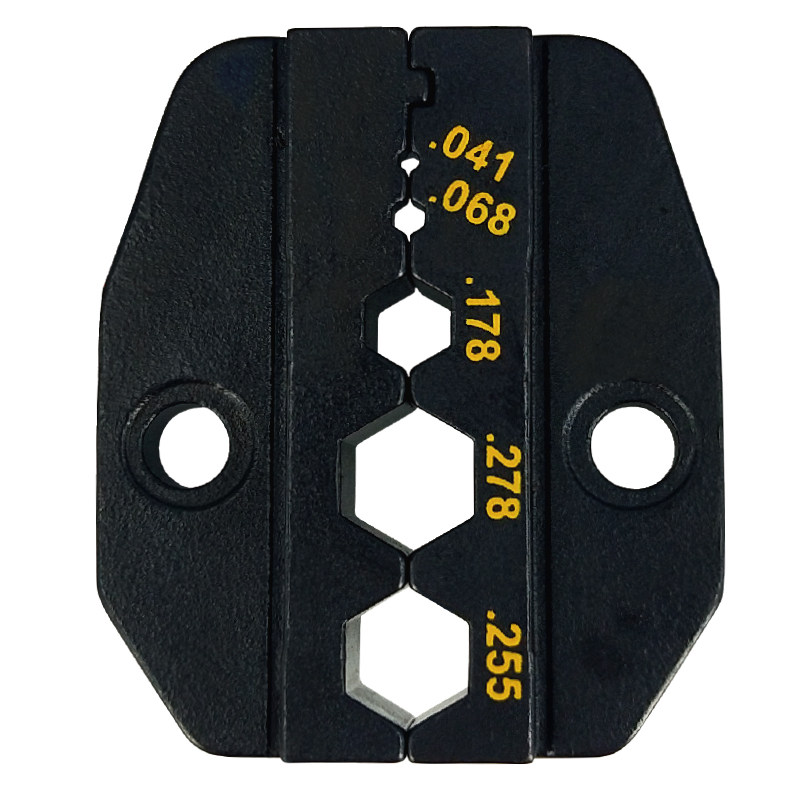 拓伏锐CP-DS105压线钳口模 BNC同轴端子接头六角端子原装压接口模