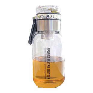 大容量玻璃杯茶水分离1000ml男士泡茶杯子高档耐高温防烫水杯夏季