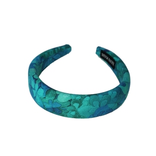 利伯缇英式碎花发箍头箍小众复古高端翡翠湾绿色发卡减龄发饰头饰