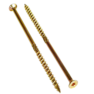 梅花槽纤维板钉 加长木螺丝 防开裂割尾钉 重型包装 M4/M5/M6