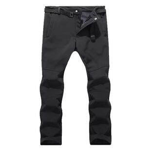 K2summit凯图巅峰户外防寒男款抓绒软壳裤防水防风保暖