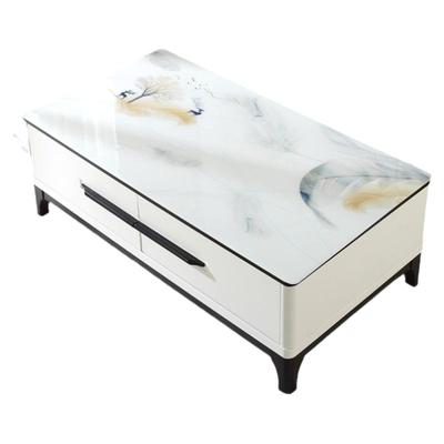 速纳简约轻奢塑料防辣椒油茶几垫