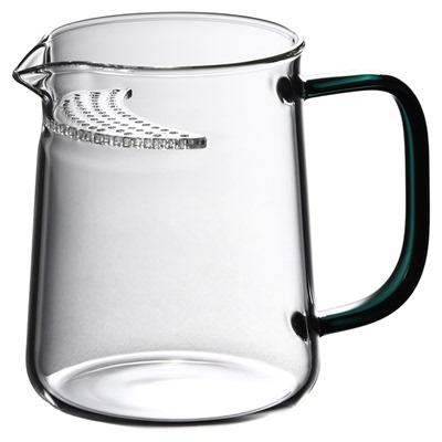 公道杯月牙过滤泡茶杯一体过滤