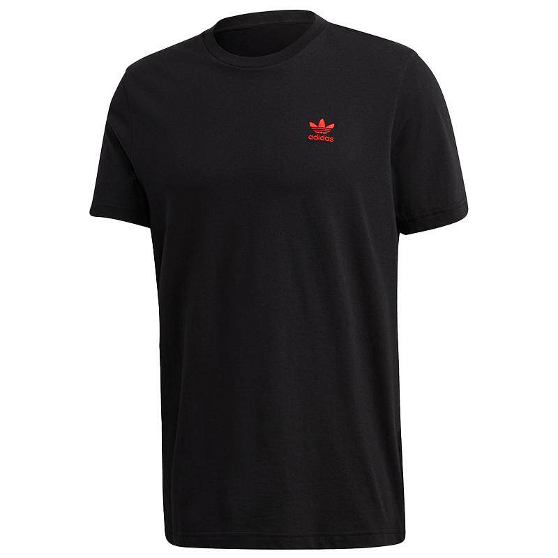 Adidas/阿迪达斯正品当季简约刺绣红标运动短袖T恤打底衫GD2535