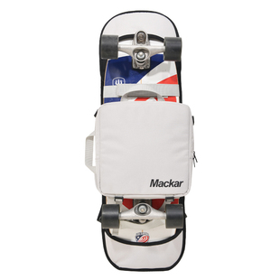 Mackar陆地冲浪板滑板包护具收纳包双翘板双肩背包路冲板陆冲板包