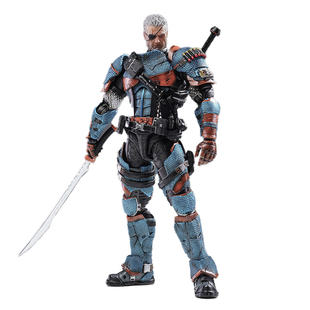 良品制造圆野文化DC蝙蝠侠阿卡姆骑士丧钟成品模组关节可动模型