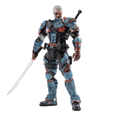 良品制造蝙蝠侠阿卡姆骑士丧钟成品模组关节可动模型