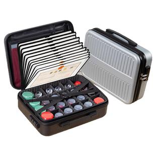 营业执照印章收纳盒公章盒公张印章收纳箱印鉴章包印章执照一体包