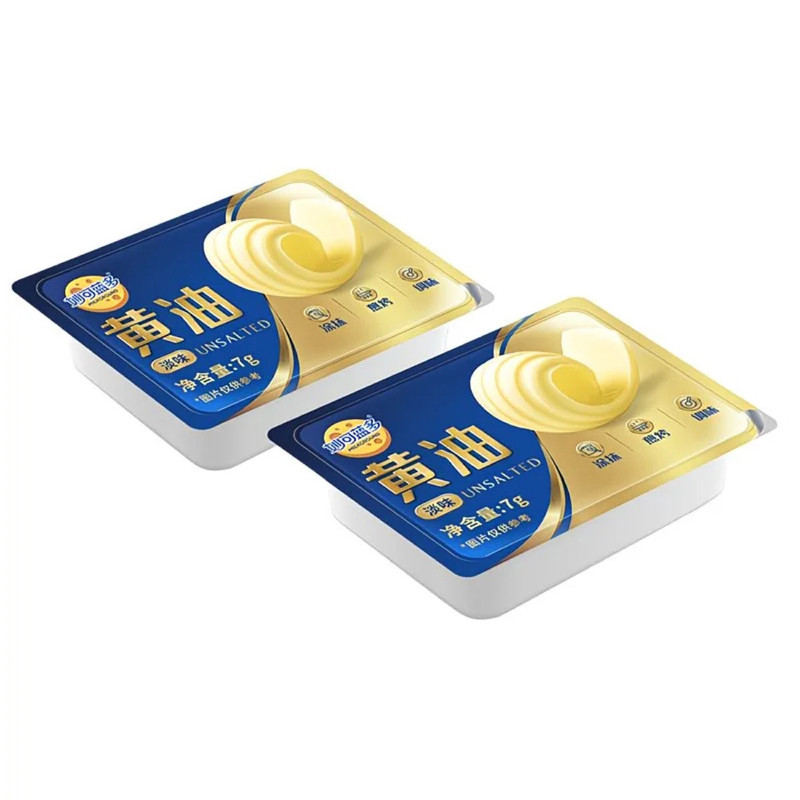 妙可蓝多淡味动物黄油粒7g家用烘焙煎牛排蛋糕曲奇饼面包专用原味