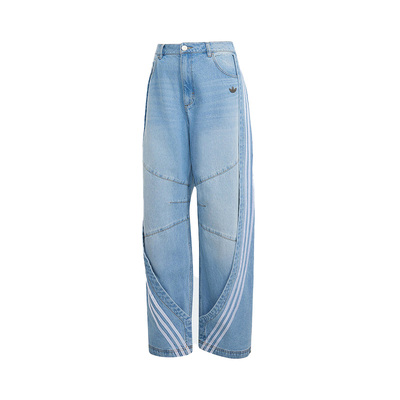 【自营】Adidas/阿迪达斯BANANA DENIM牛仔宽松运动裤KY5188