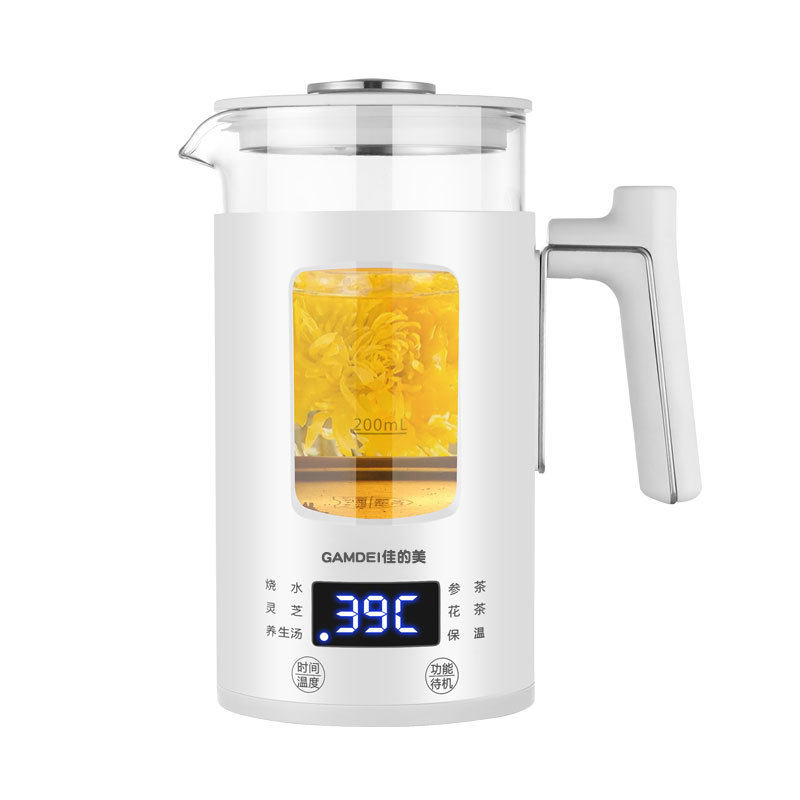 玻璃养生壶办公室小型花茶壶杯一人煮茶壶电炖杯迷你多功能养生杯