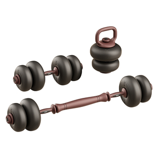 软哑铃男士健身家用可调节重量杠铃壶铃男生宿舍力量训练运动器材