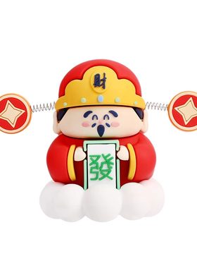 2026新款车载财神爷汽车摆件