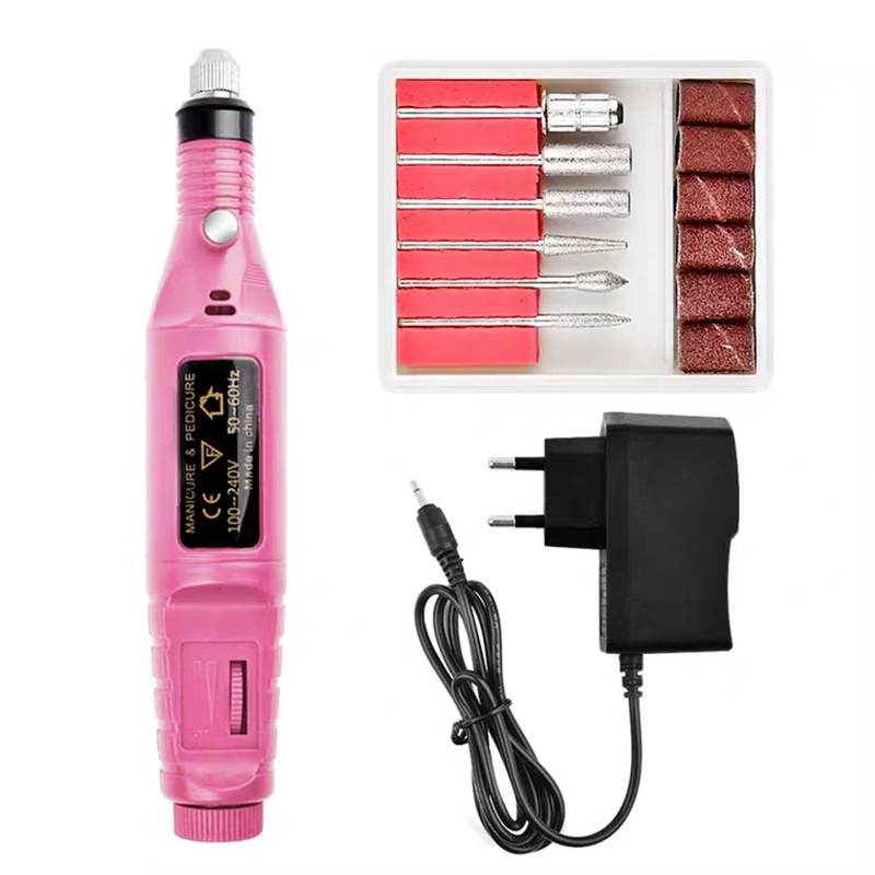 美甲电动打磨机220v便携式打磨器