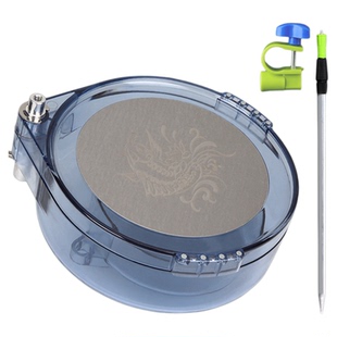 全磁通用拉饵盘地插强磁卡扣三合一 支架钓箱钓椅饵料鱼饵散炮盆