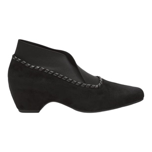 UDV高跟套筒弹力靴袜靴女2025秋季新款百搭气质粗跟美拉德短靴