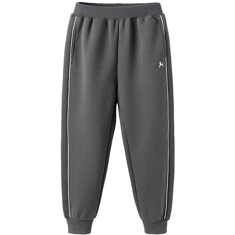 【舒服裤】森马儿童长裤撞色校园运动风束脚裤春装裤子男童女童装