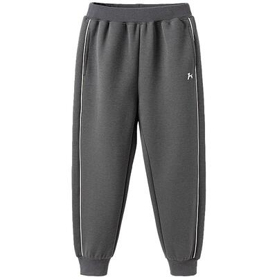 【舒服裤】森马儿童长裤撞色校园运动风束脚裤春装裤子男童女童装