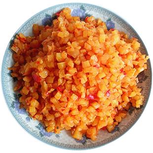 热干面配菜辣萝卜丁500克早餐萝卜下饭菜北极源酱菜腌制咸菜红丁