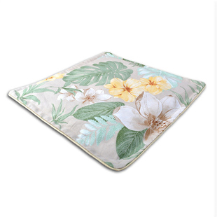 艾绒坐垫电加热加厚艾草椅垫办公室插电艾灸热敷垫家用暖身可拆洗