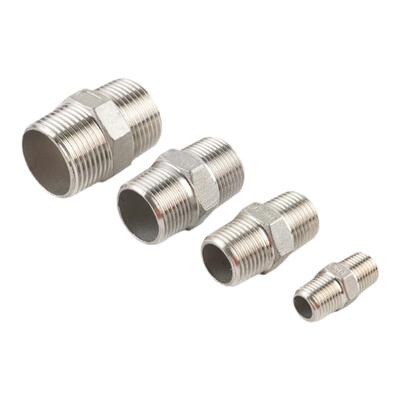 不锈钢外丝接头304/316六角外丝