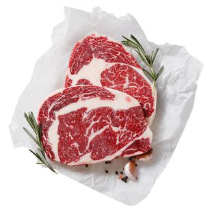 肉管家Prime级俄罗斯原切西冷牛排眼肉牛排1kg谷饲250天雪花牛扒