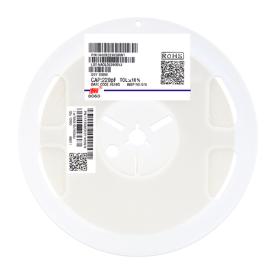 0402贴片电容220pF(221)10%50V