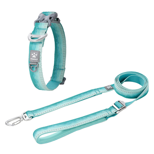 Pawaii怡爪狗项圈宠物防勒防爆冲中大小型犬边牧脖圈颈圈反光设计