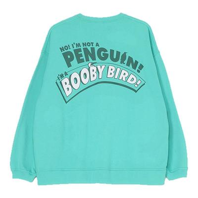 CHUMS洽洽鸟户外休闲时尚棉质舒适柔软男女圆领印花卫衣CH00-1489