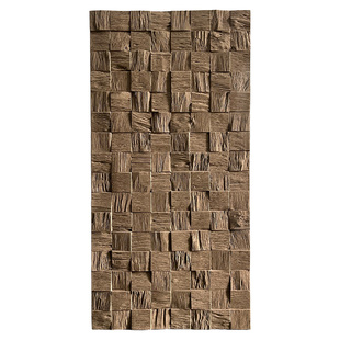 pu木纹砖仿木板木格纹仿实木纹板pu仿石材文化石背景墙外墙装饰板