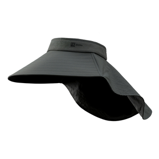 玖慕男士空顶防晒帽夏护颈面罩大檐户外遮阳钓鱼渔夫帽太阳帽子女