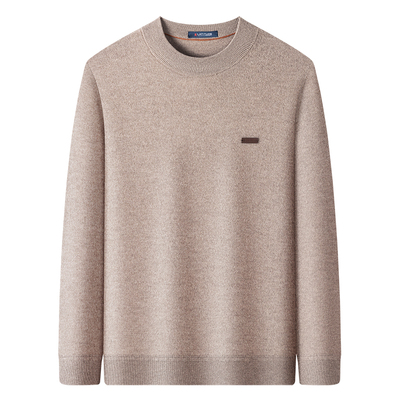 梦特娇山羊绒绵羊毛高端针织衫