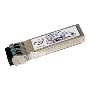 intel英特尔模块 以太网 SFP+ LR 光纤E10GSFPLR 10GBASE-L1310Nm 万兆10G光纤模块 光纤接收器LC