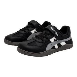 哈比熊童鞋宽楦赤足德训鞋2026春夏网面透气薄底平步4E宽头运动鞋