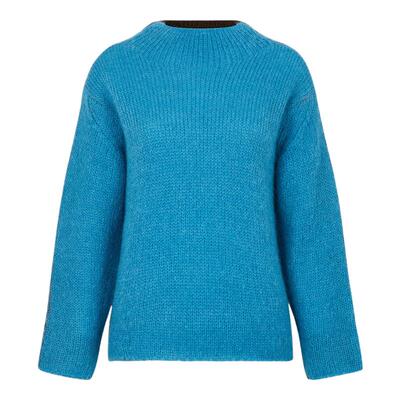 【季末折扣】Beautiful People 秋冬女拼色分层式毛衣