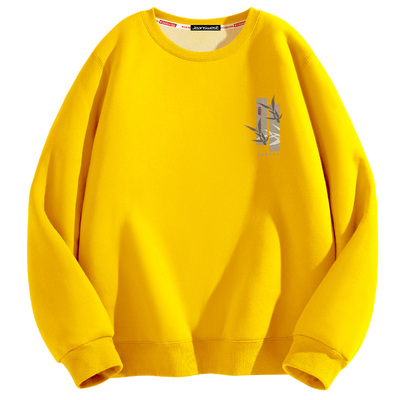 真维斯青少年加绒加厚卫衣秋冬款