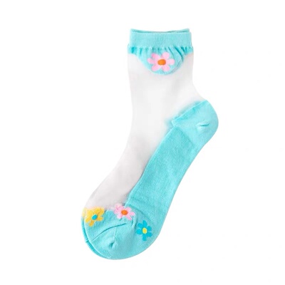 透明袜子袜子女透明性感防滑女