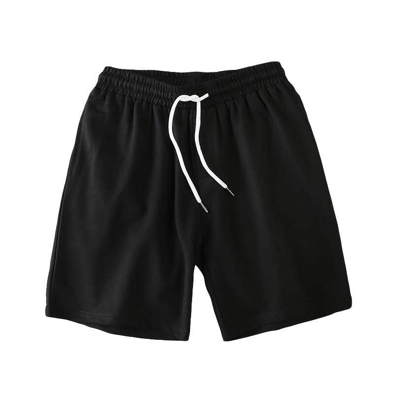 9.8特价家居短裤男睡衣韩版纯色大码裤衩男白色灰色绿色5分短裤男