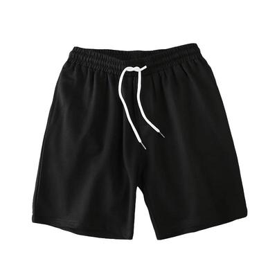 9.8特价家居短裤男睡衣韩版纯色大码裤衩男白色灰色绿色5分短裤男