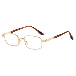 品牌老花镜高清玻璃片50 75度 高度老光500 600 800 1000度平光镜