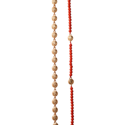 shannai原创新中式南红纯银手链