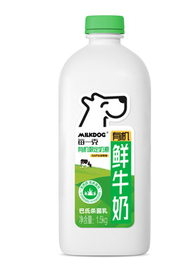 每一克milkdog鲜奶巴士杀菌乳