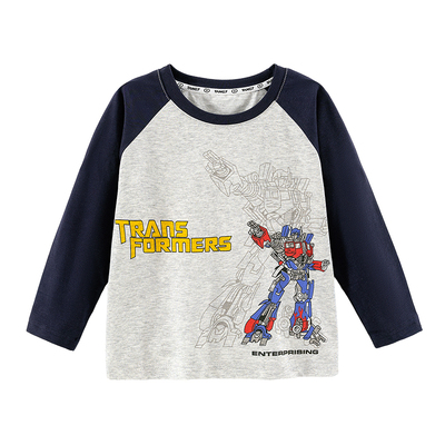 唐机豆豆2025秋季新款男童T恤